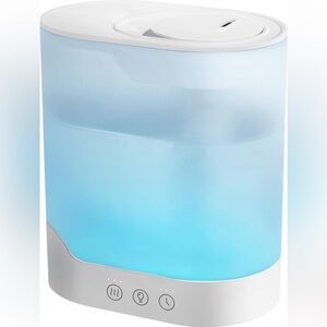 YOGIN Air Humidifier for Bedroom, 3L Top-Fill Cool Mist Humidifier